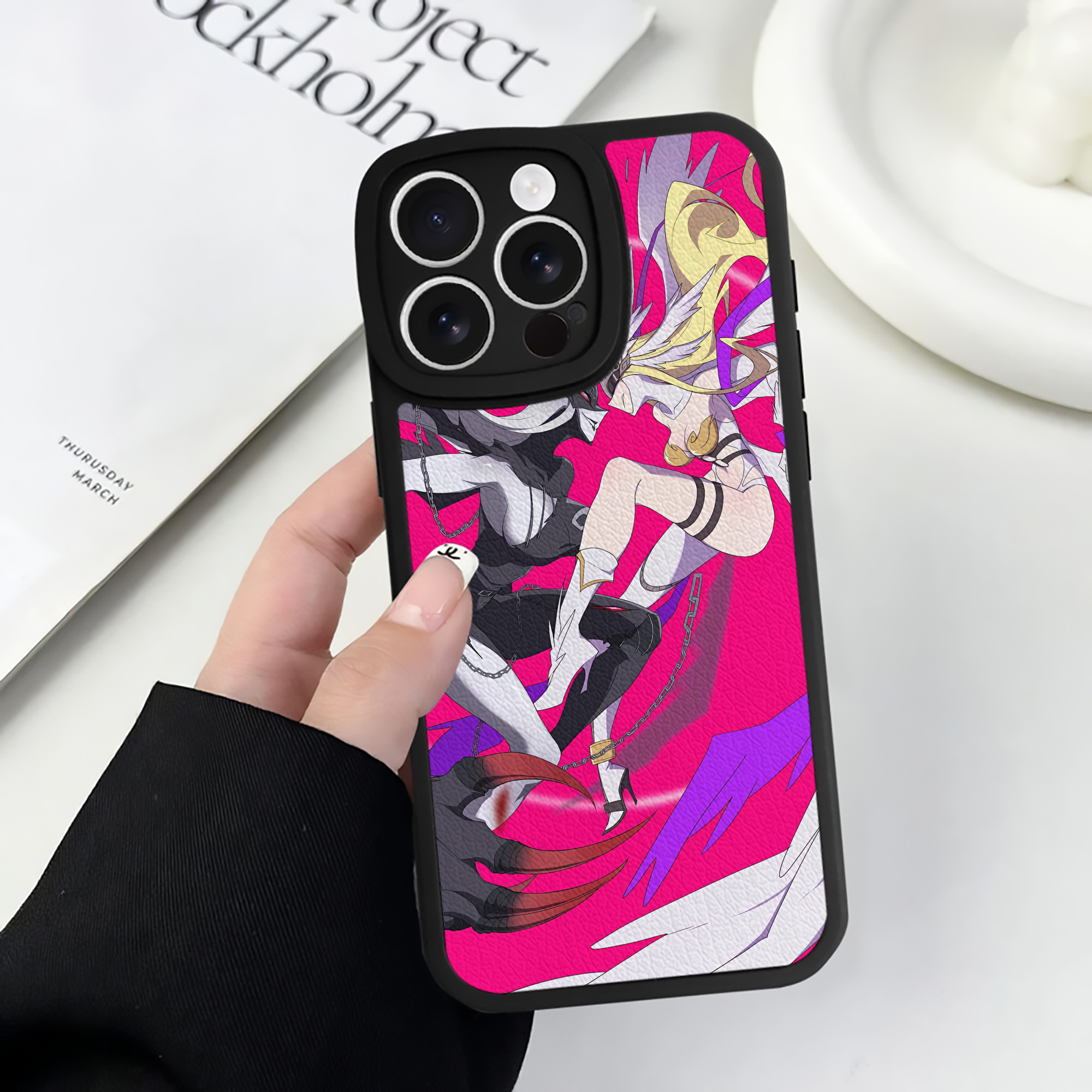 （画像用） Digimon デジタルモンスター/デジモン 【iPhone 16シリーズ対応】シリコンスマホケース（レザー調） 材質：シリコン